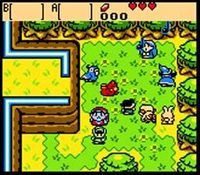 une photo d'Ã©cran de The Legend of Zelda - Oracle of Ages sur Nintendo Game Boy Color